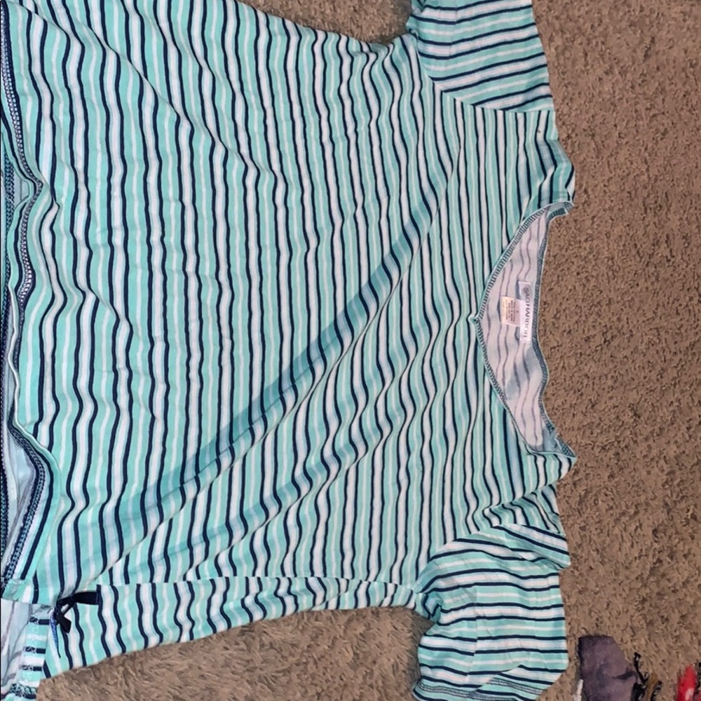 T-shirt with strips